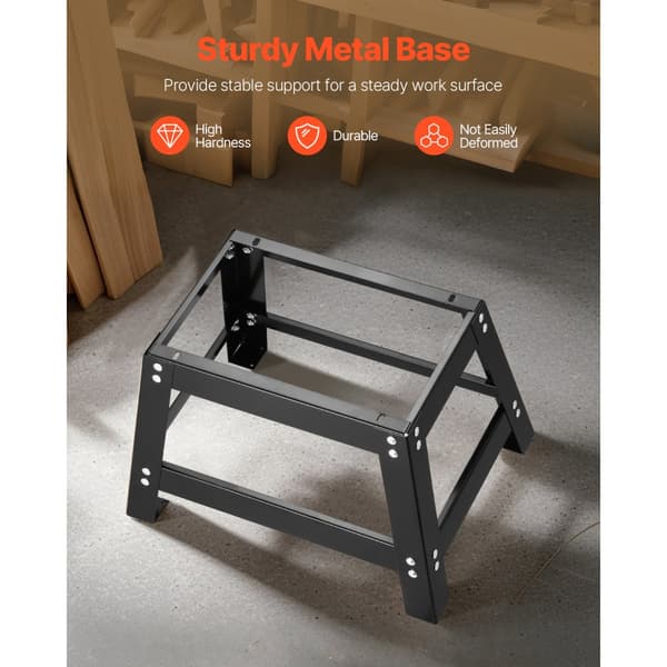 Bordfræserbord 24x15,7 tommer, med hegn, MDF-top, støvopsamlingsport, robust konstruktion