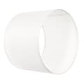 Pikkukuva 10 / 11: Drum-lampunvarjostin 2-setti, 13 x 13 x 10 tuumaa, keskikokoinen pyöreä varjostin, luonnonvalkoinen