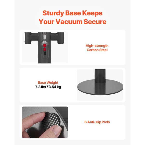 Dyson Multi-Models -imuriteline, säilytysteline, 3 pidikkeellä varustettu