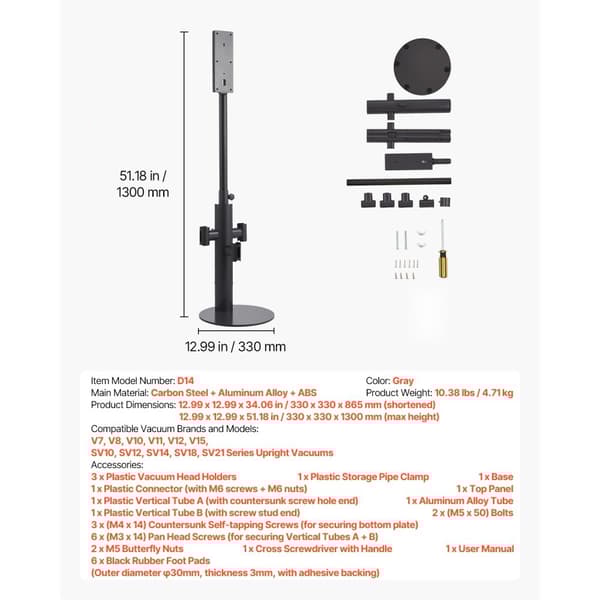 Dyson Multi-Models -imuriteline, säilytysteline, 3 pidikkeellä varustettu
