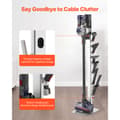 Miniatyrbild 5 av 11: Dammsugarstativ för Dyson Multi-Models, Stabil Förvaringskonsol Hållare, Grå Färg