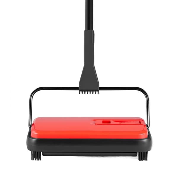 Matsopp Manuell, 170 mm bredd, Sopbanor, Robust & Lättviktig, Röd Färg