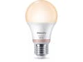 Miniatyrbilde 1 av 3: Philips Lyskilde, 60 W A60 E27, Smartpære, Wi-Fi/Bluetooth, Hvit, E27, A60, 2700 K
