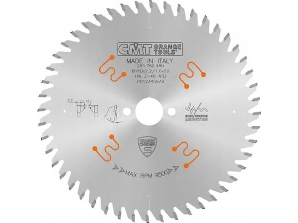 CMT träkapskiva 285.760.48H 160x20mm