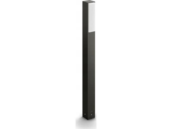 Philips Stratosphere-stolpelys, 3,8 W, Utendørs sokkel/stang-belysning, Antrasitt, Aluminium, IP44, Hage, Terrasse, I