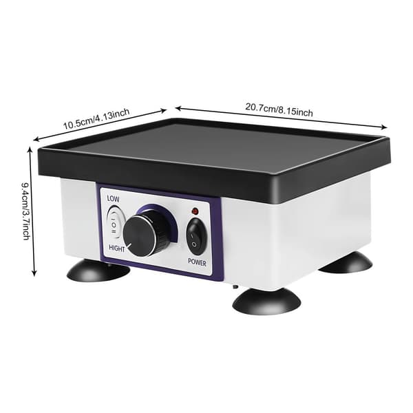 Raguso 220V 100W Ronde Vibrator Shaker Oscillator Lab Apparatuur voor Tandarts (EU Plug) Oscillor Vibror