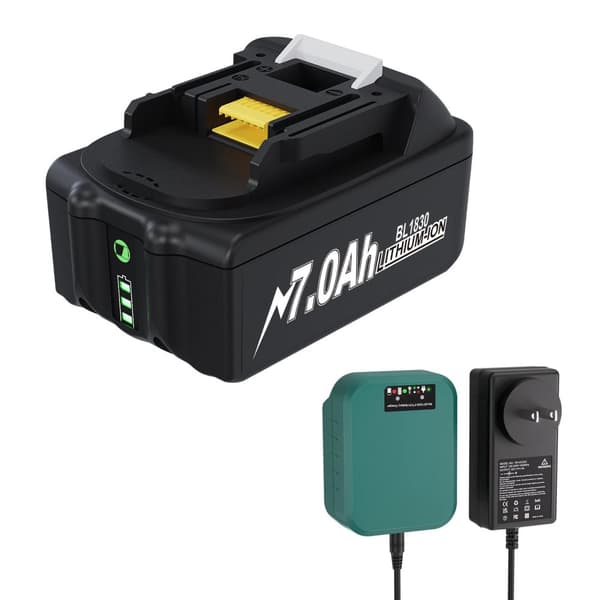 18V Akku und Ladegerät für Makita LXT ASUNCELL 18V 5.0Ah Akku DC18RC Schnellladegerät Set Kompatibel mit Allen Makita 14.4V-18V Li-Ionen Akkus BL1815 BL1830 BL1850 BL1430 18V Akku und Ladegerät für Makita LXT ASUNCELL 18V 5.0Ah Akku DC18RC Schnellladegerät Set Kompatibel mit Allen Makita 14.4V-18V Li-Ionen Akkus BL1815 BL1830 BL1850 BL1430