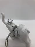 Miniatyrbillede 3 af 3: ophæng med Elefant i hvid - 1 stk. tilbage