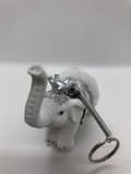 Miniatyrbillede 2 af 3: ophæng med Elefant i hvid - 1 stk. tilbage
