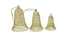 Miniatyrbilde 1 av 2: Christmas bells in brass 3-Pack