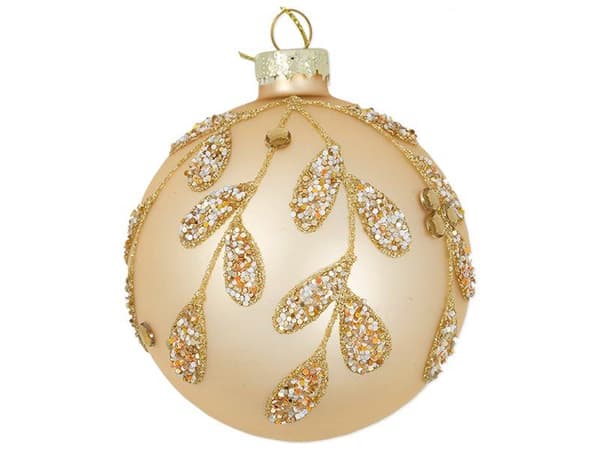 Greengate Christmas Ball Glass Madison - 6-Pack