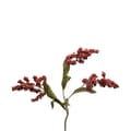 Miniatyrbillede 1 af 2: Kunstig blomst, i bordeaux med hver 3 grene