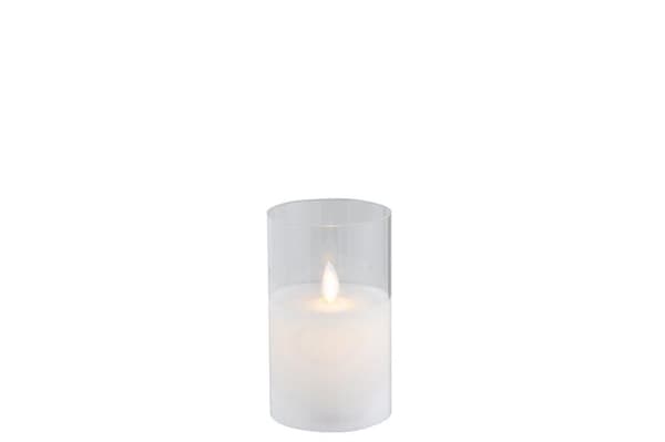 LED lys i glas sæt med 2 stk
