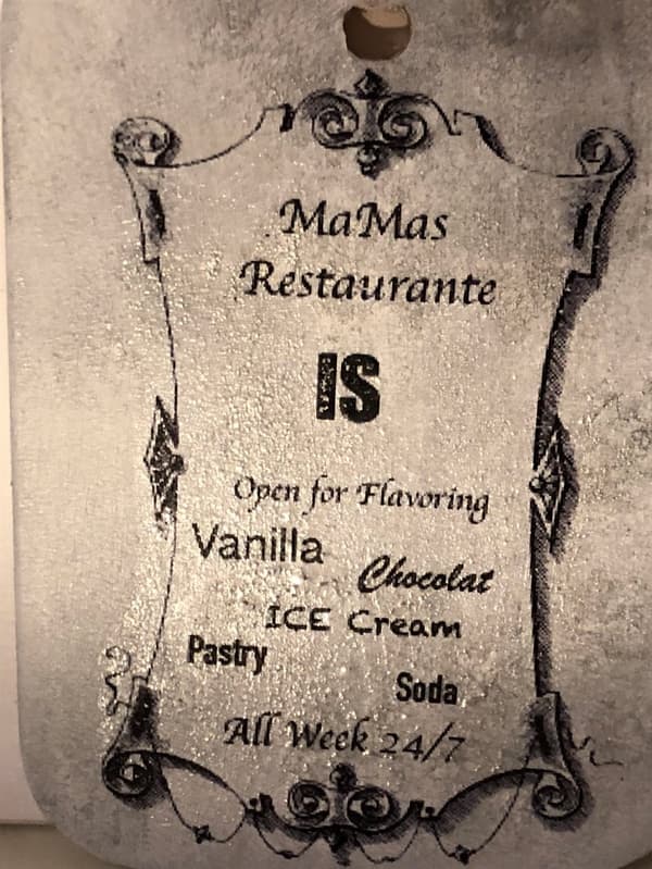 MaMas Restaurante Grå - lavet på Smørebræt