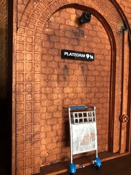 Håndlavet Harry Potter PLATFORM