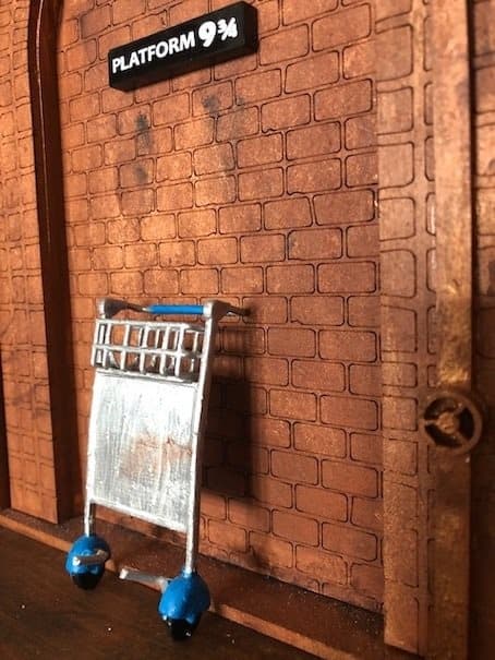 Håndlavet Harry Potter PLATFORM