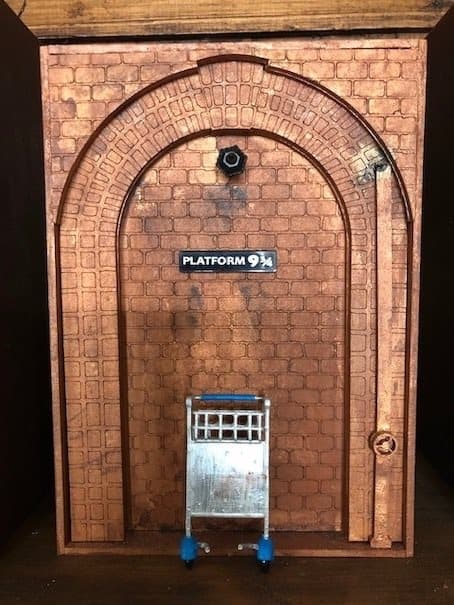 Håndlavet Harry Potter PLATFORM