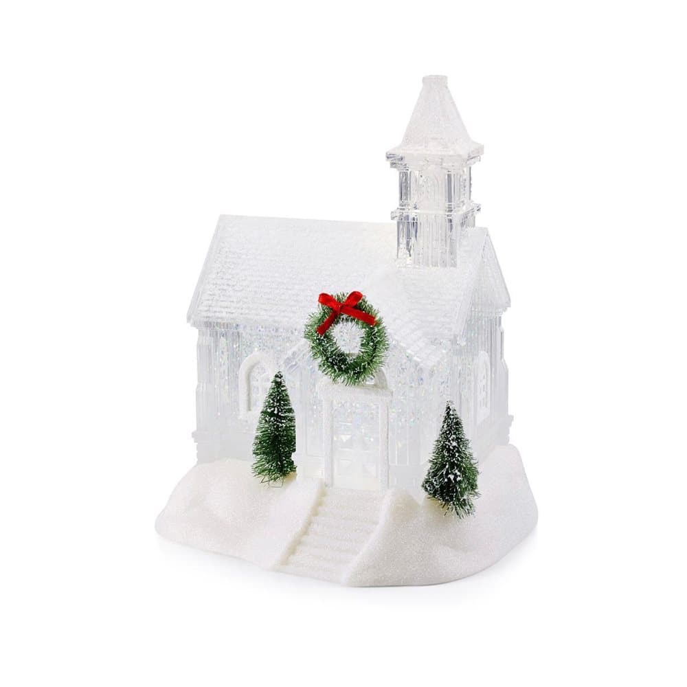 Bordslampa LED Jul Kyrka Chapelle