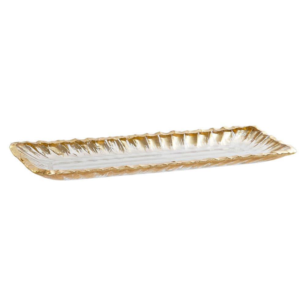 Bordsdekoration DKD Home Decor Glas (40 x 12 x 3 cm)