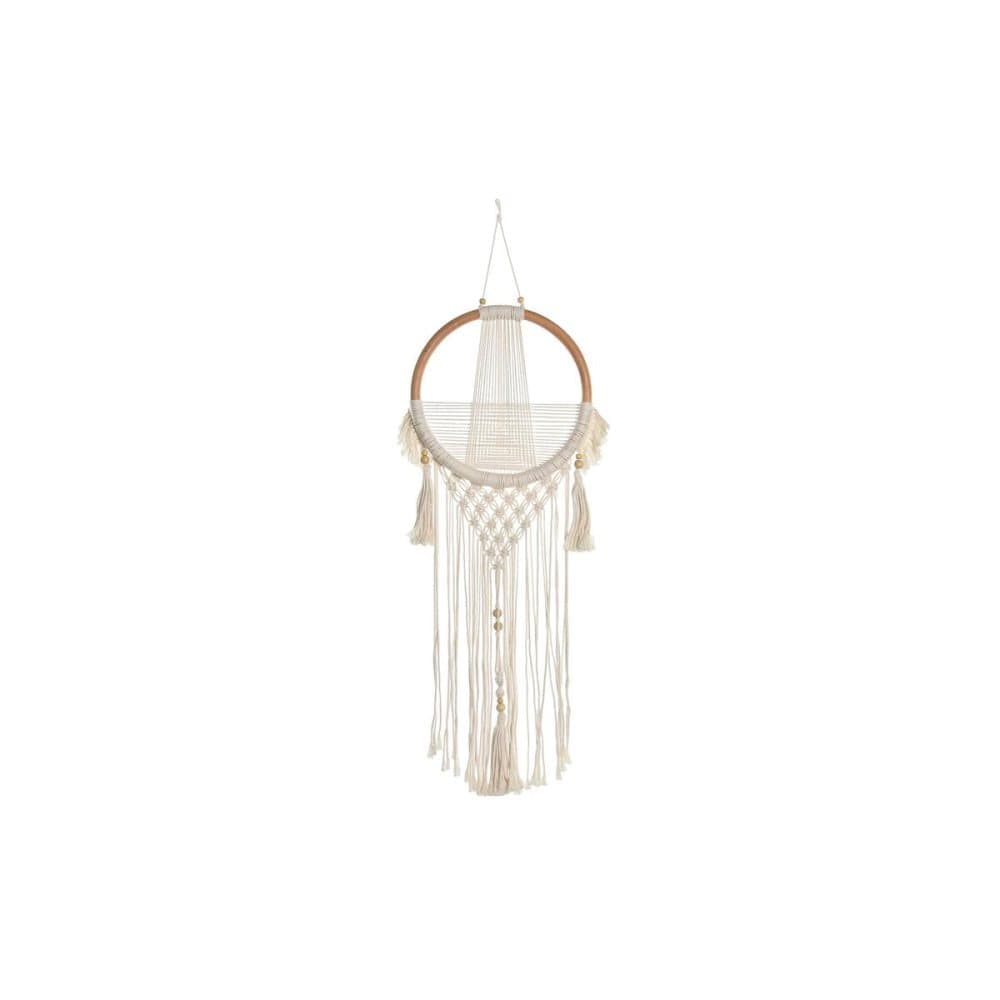 Väggdekoration DKD Home Decor Bomull Rattan Boho (30 x 2 x 110 cm)