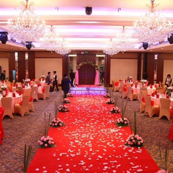 1000 PCS Artificial Wedding Rose Petals Flowers Wedding Decorations(Light Pink)