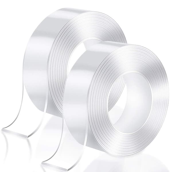 2Pack 3M Dubbelhäftande Transparent NanoTejp
