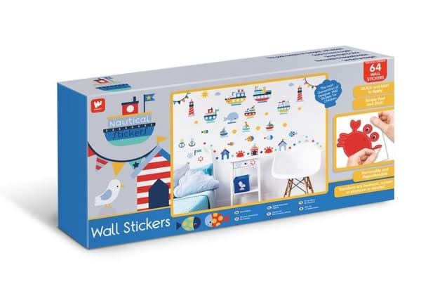 Segelbåtar Wallstickers