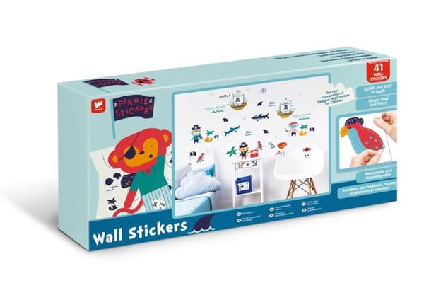 Pirat / Sjörövare Wallstickers