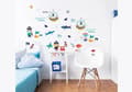 Miniatyrbild 1 av 4: Pirat / Sjörövare Wallstickers