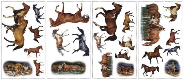 Vilda Hästar Wallstickers