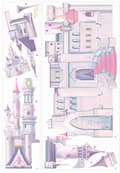 Miniatyrbild 5 av 6: Disney Prinsess Slott Gigant Wallsticker