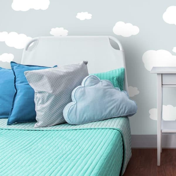 Vita Moln Wall Stickers