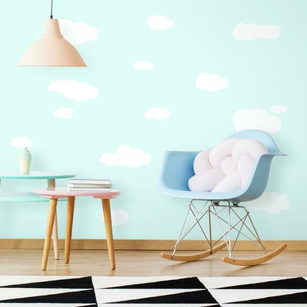 Vita Moln Wall Stickers