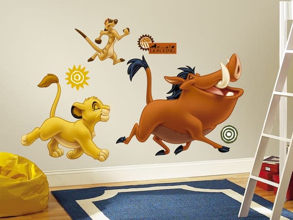 Lejonkungen Gigant wallsticker