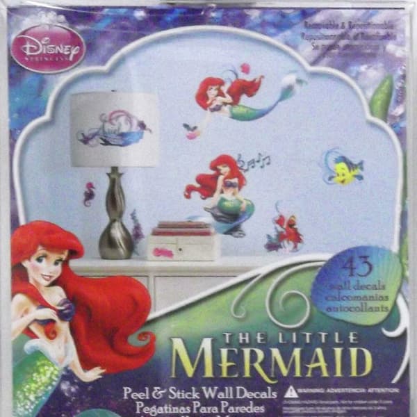 Disney Ariel Den lilla sjöjungfrun Wallstickers