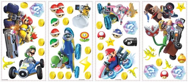 Nintendo Mario Kart 8 Wall Stickers