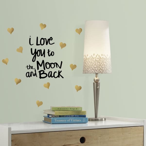 Love you to the moon Wallstickers
