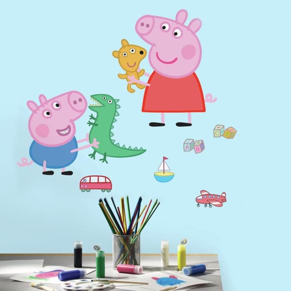 Greta Gris Lektid Gigant Wallstickers