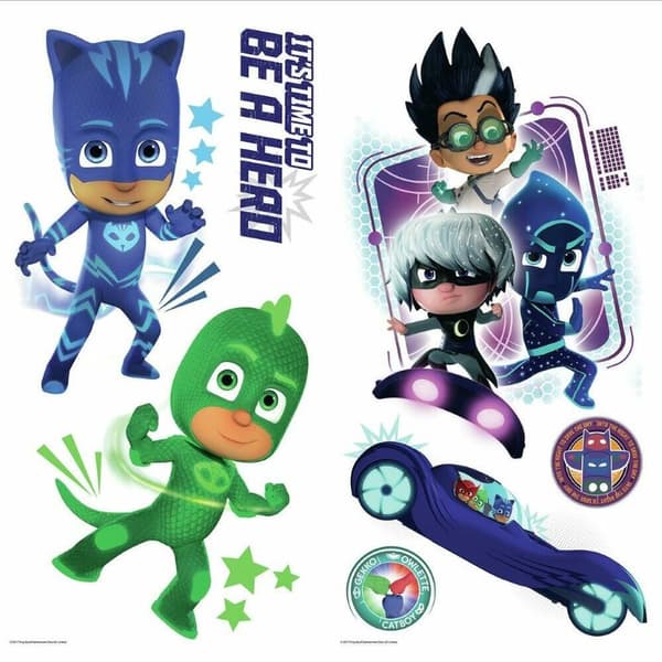 Pyjamashjältarna (PJ Masks) Wallstickers