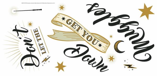 Harry Potter MUGGLES QUOTE Wallstickers