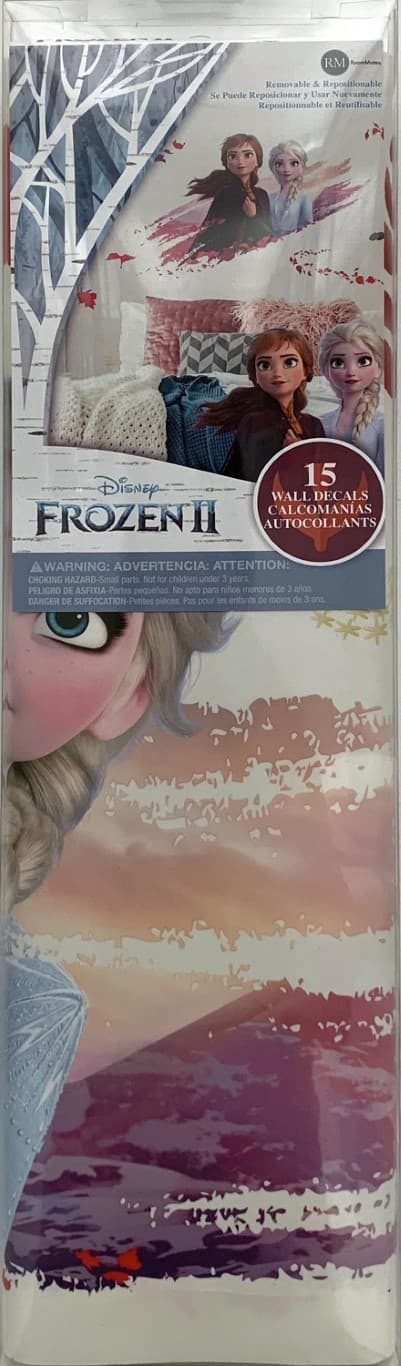 Disney Frost 2 Elsa och Anna Wallstickers