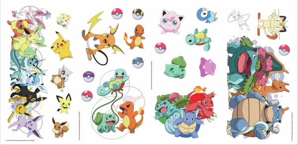 Pokemon Favorit Wallstickers
