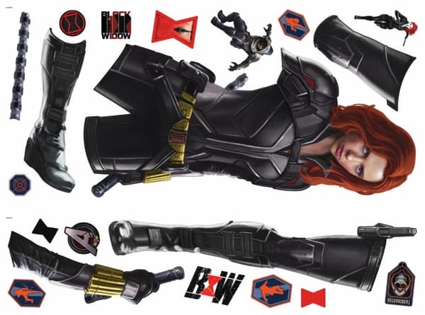 Black Widow Gigant Wallstickers