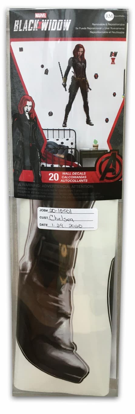 Black Widow Gigant Wallstickers