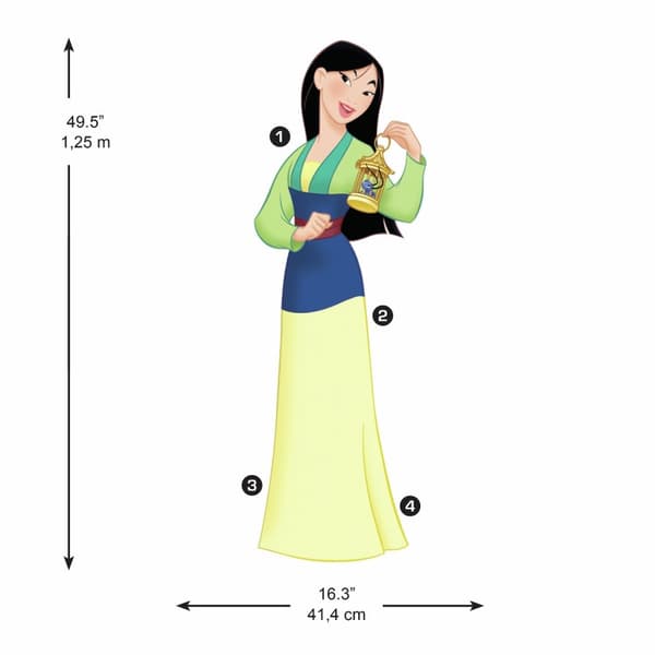 Disney Mulan Gigant Wallstickers