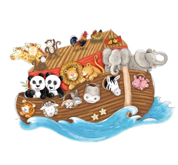 Noaks Ark Gigant wallstickers