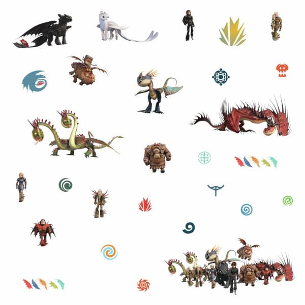 Draktränaren Wallstickers