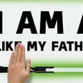 Miniatyrbild 6 av 7: Star Wars ''I AM A JEDI, Like my father before me'' Wallstickers