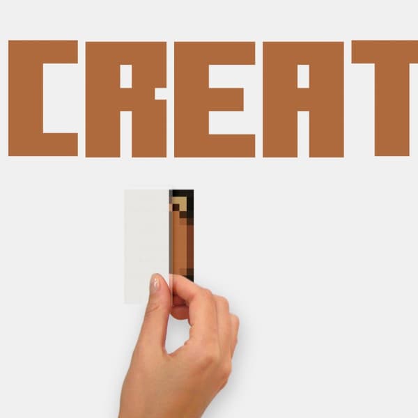 Minecraft Eat, Sleep, Mine, Create Wallstickers