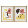 Miniatyrbild 1 av 3: Tavla DKD Home Decor 55 x 2 x 70 cm Abstrakt Skandinavisk (2 antal)